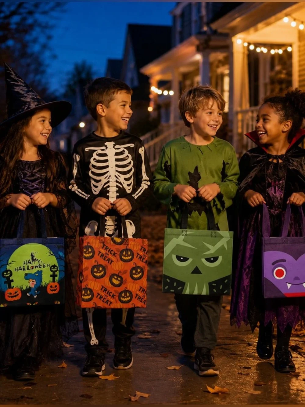 Spooky Halloween Treat Bags – 8 Pack